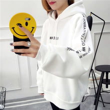 Load image into Gallery viewer, Bigsweety Women Autumn Thick Loose Sweatshirt Harajuku Letters Printed Casual Hooded Hoodies Pullover Female Thicken Coat New