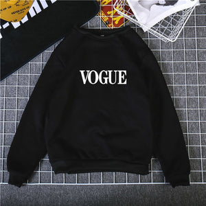 Autumn Winter Loose Thick Knit Harajuku Love Printed Sweatshirt Female Hooded Pullover Tops Women Hoodies Casual Female Clothes