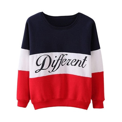 Women Sweatshirt Long Sleeve Hoodies Printed Pullovers Casual Full Cotton Letter Ladies Sweatshirt Tops O-neck for Female