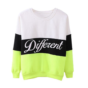 Women Sweatshirt Long Sleeve Hoodies Printed Pullovers Casual Full Cotton Letter Ladies Sweatshirt Tops O-neck for Female